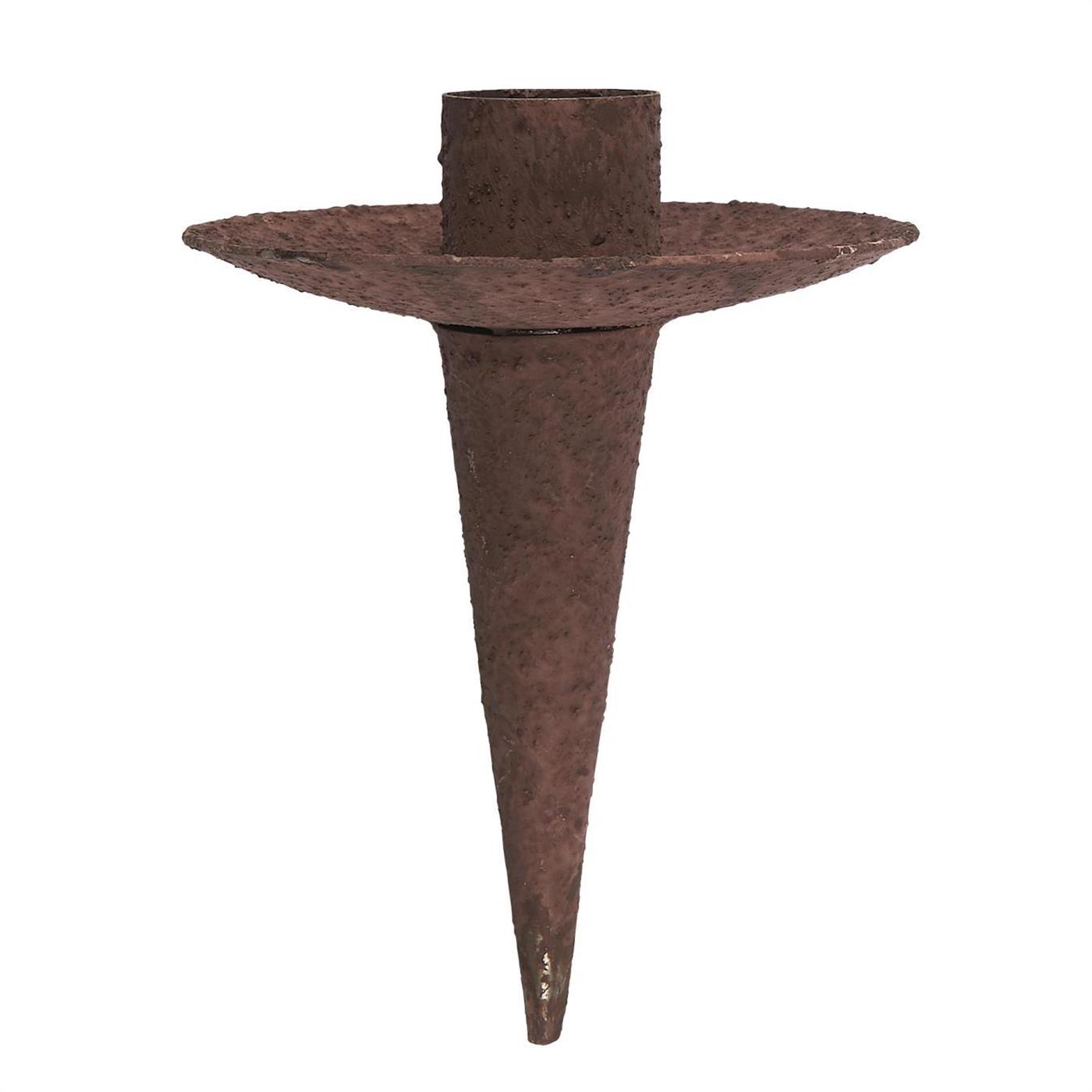 ljushållare spjut brun